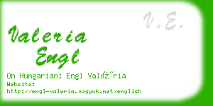 valeria engl business card